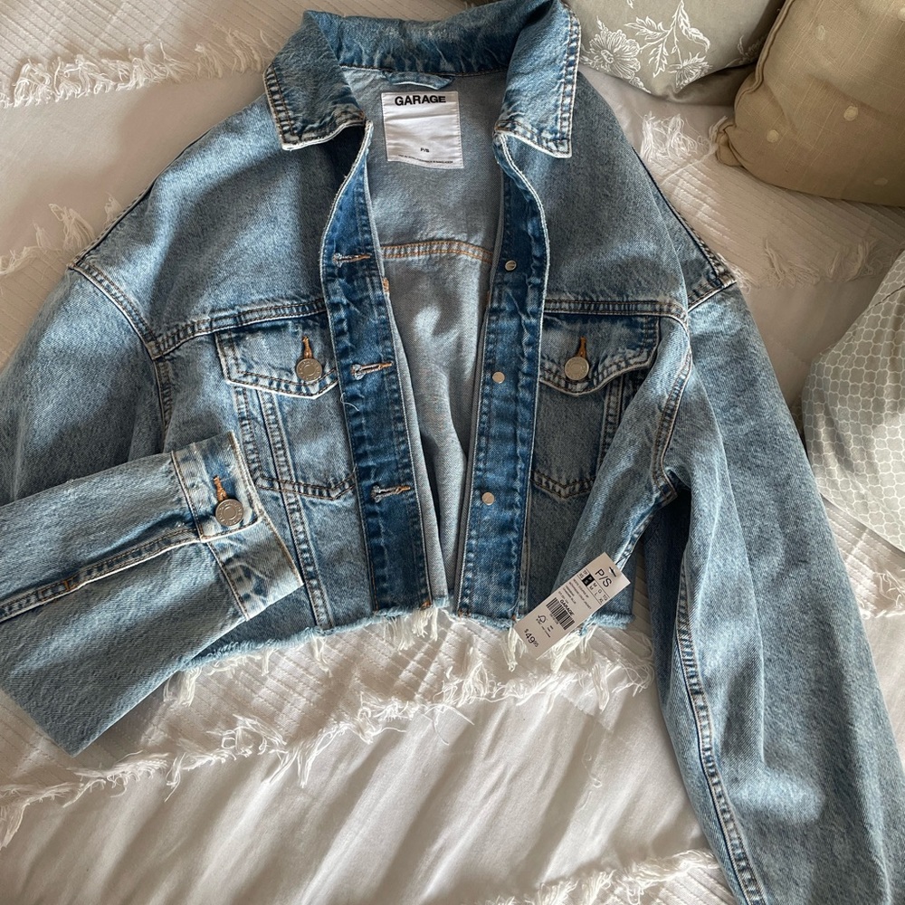 NWT Garage denim jacket